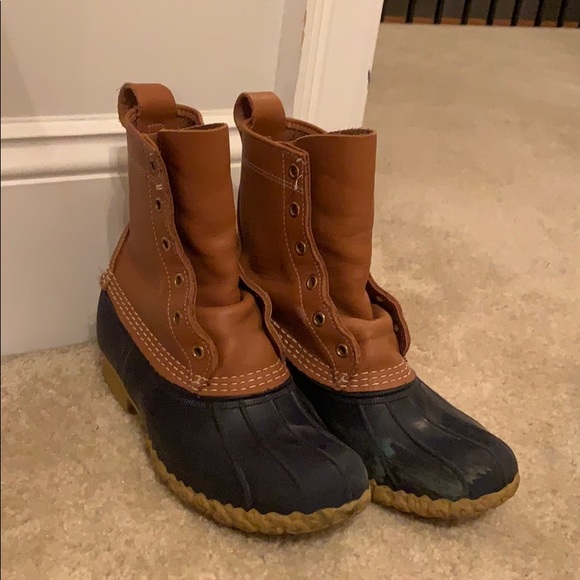 L.L. Bean Shoes - LL Bean Duck Boots w/o laces